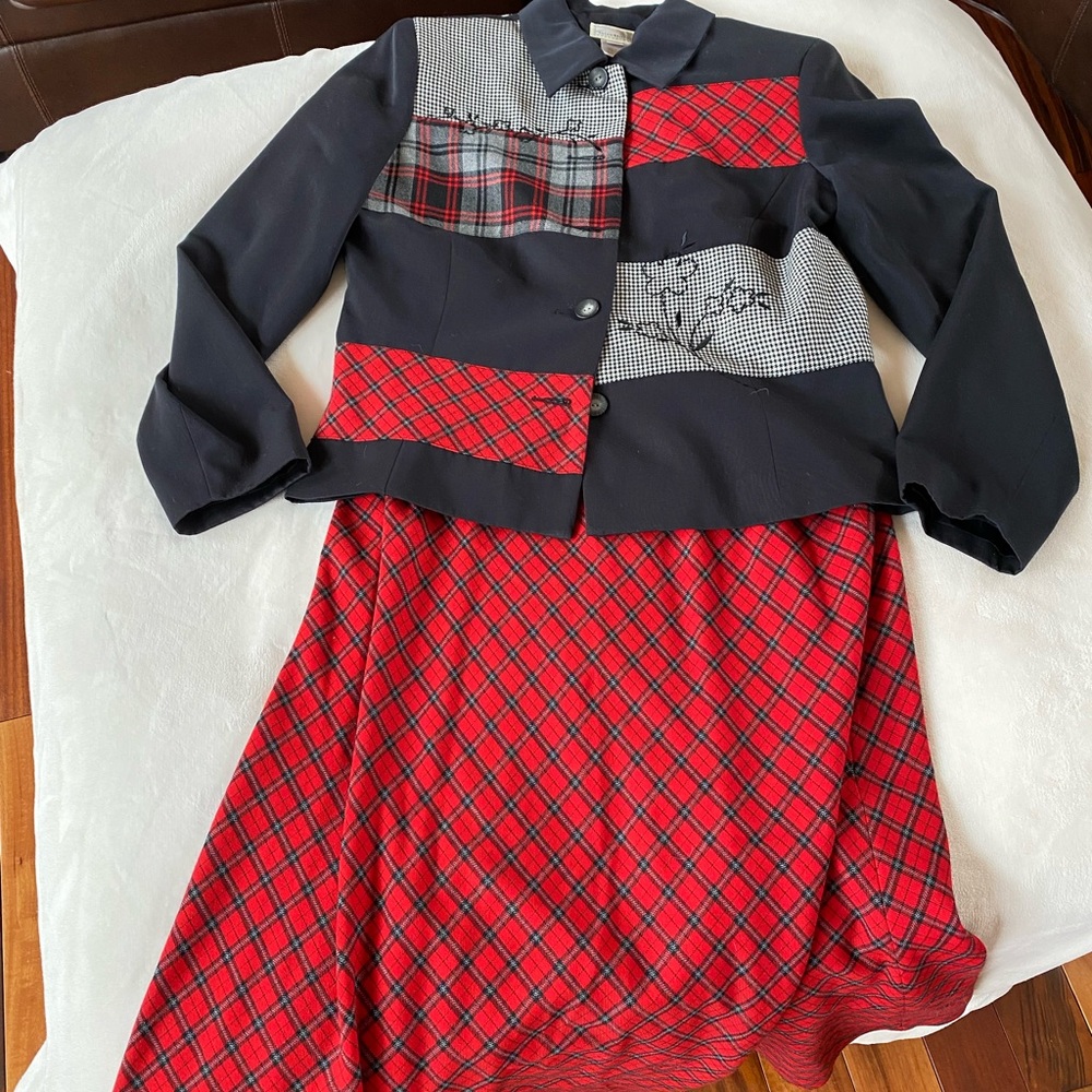 Susan Bristol jacket and skirt set